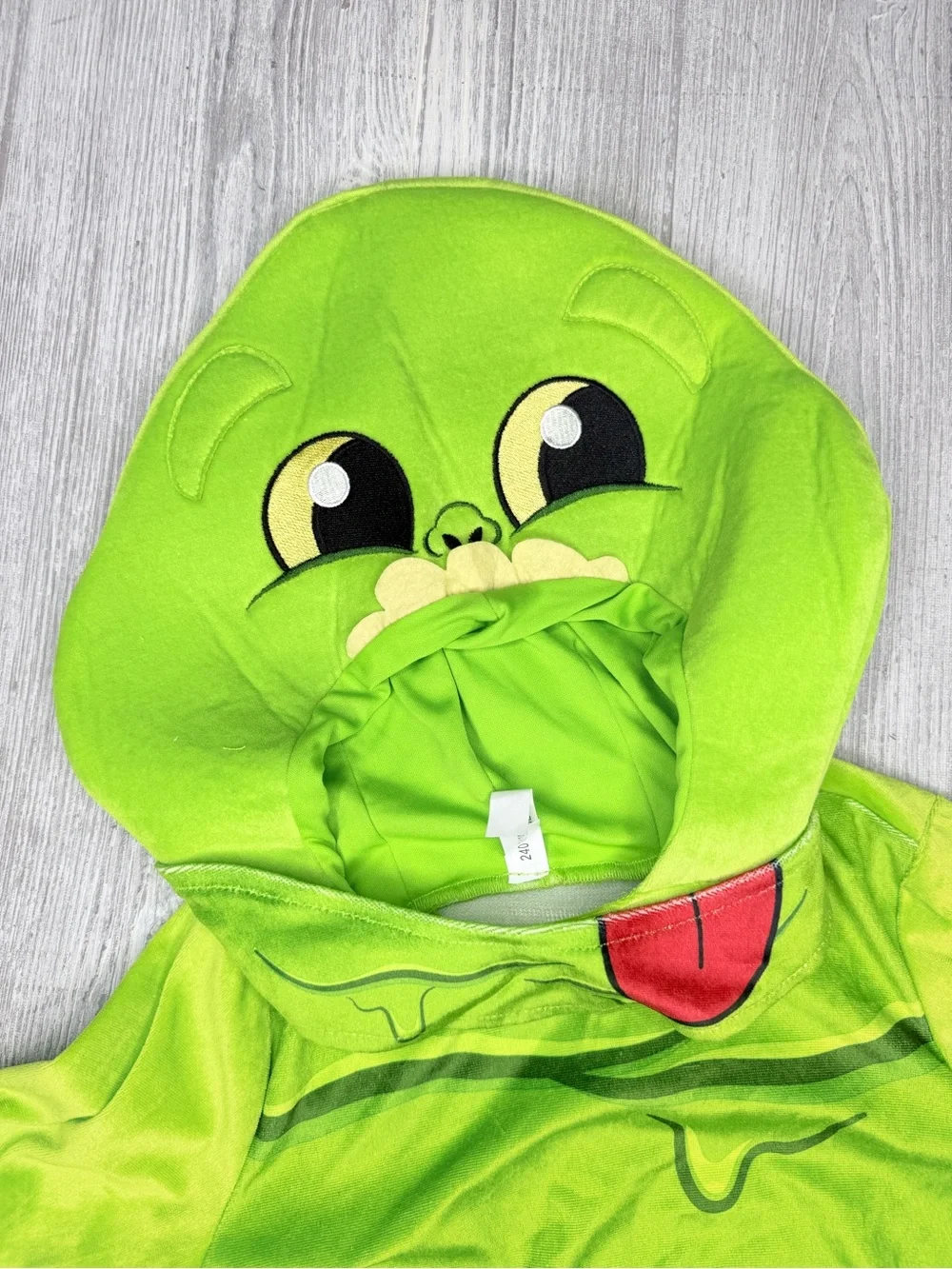 Ghostbusters Frozen Empire Toddler Slimer Halloween Costume 3-4 cosplay dress up
